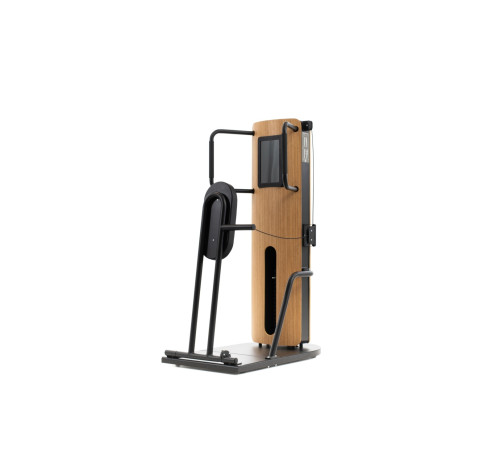 NOHRD StudioLine Chest Press machine Oak with monitor