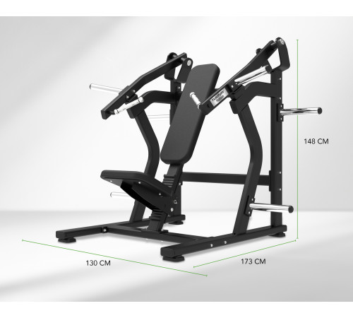 Станція для жиму Tunturi Platinum Incline Chest Press, чорна