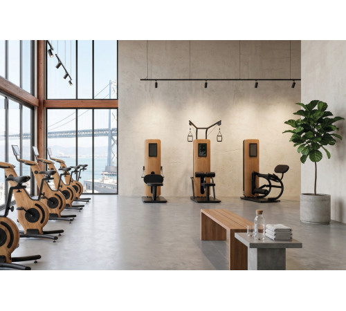 NOHRD StudioLine Chest Press machine Oak