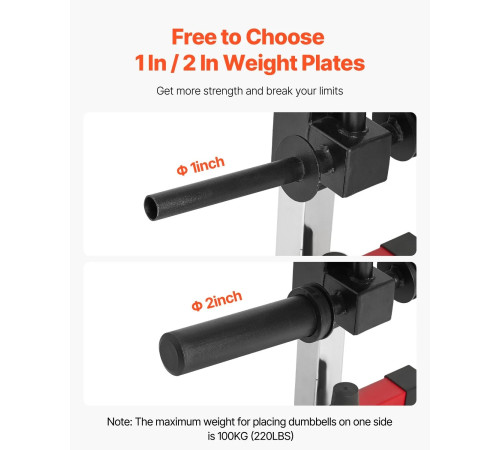 Тренажер для верхньої частини тіла VEVOR БН1903