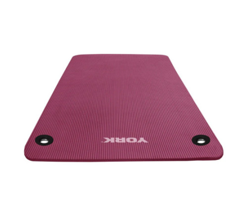 Килимок для фітнесу York Fitness NBR 1 см рожевий