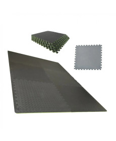 Мат‑пазл EcoFit MD9035, 62 х 62 х 1,2 см сірий