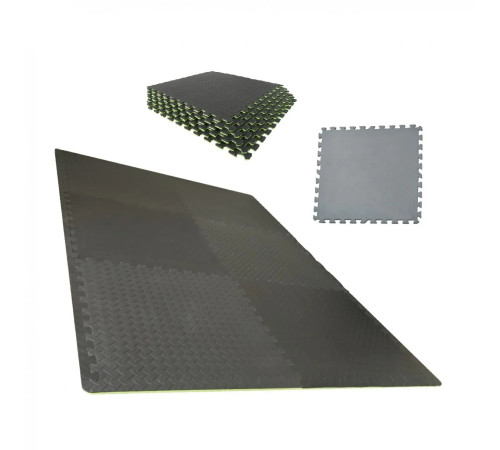 Мат‑пазл EcoFit MD9035, 62 х 62 х 1,2 см сірий