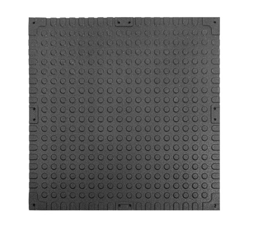 Захисний килимок inSPORTline Luxteko Waffle 100 x 100 x 2 см мармур