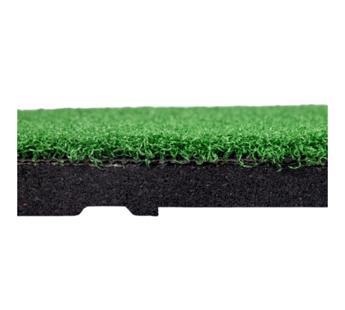Захисний килимок inSPORTline Grasteko 100 x 100 x 2 см зелений