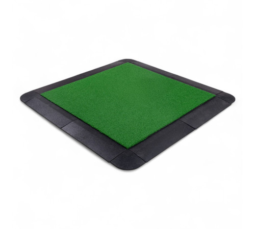Захисний килимок inSPORTline Grasteko 100 x 100 x 2 см зелений