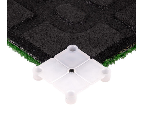Захисний килимок inSPORTline Grasteko 100 x 100 x 2 см зелений