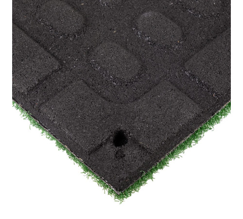 Захисний килимок inSPORTline Grasteko 100 x 100 x 2 см зелений