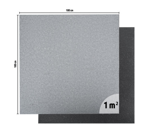 Захисний килимок inSPORTline Luxteko Flat 100 x 100 x 1,5 см, мармур