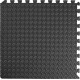 Захисний килимок-пазл для спортзалу та тренувань Tectake 6 x- чорний