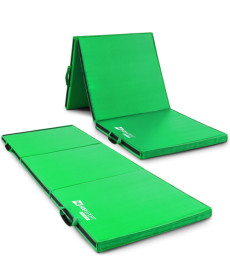 Мат гімнастичний Hop-Sport HS-065FM 5 см зелений