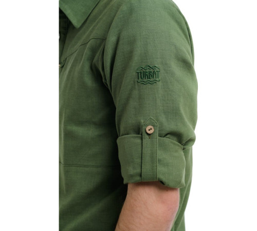 Сорочка ч Turbat Amazonka Hemp Mns bronze green - XXXL - зелений Сорочка ч Turbat Amazonka Hemp Mns bronze green - XXXL - зелений