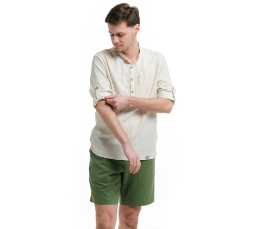 Сорочка ч Turbat Madeira Hemp Mns light beige - L - бежевий