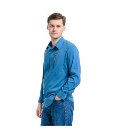 Сорочка ч Turbat Maya LS Mns midnight blue - M - синій