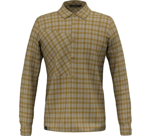 Сорочка чоловіча Salewa FANES FLANNEL 5 PL M L/S SHIRT 28446 7189 розмір 46/S - коричневий