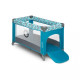 Ліжечко-манеж Lionelo Stefi Green Turquoise 64 х 124 х 73 см - синій