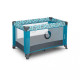 Ліжечко-манеж Lionelo Stefi Green Turquoise 64 х 124 х 73 см - синій