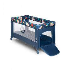 Ліжечко-манеж Lionelo Stefi Blue Navy - темно-синій