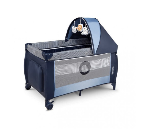 Ліжечко-манеж Lionelo Sven Plus Blue Navy - синій Ліжечко-манеж Lionelo Sven Plus Blue Navy - синій