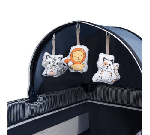 Ліжечко-манеж Lionelo Sven Plus Blue Navy - синій Ліжечко-манеж Lionelo Sven Plus Blue Navy - синій