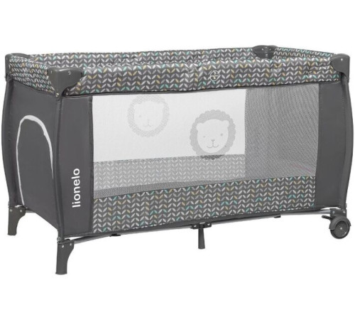 Ліжечко-манеж Lionelo Sven Plus Grey Scandi - сірий Ліжечко-манеж Lionelo Sven Plus Grey Scandi - сірий