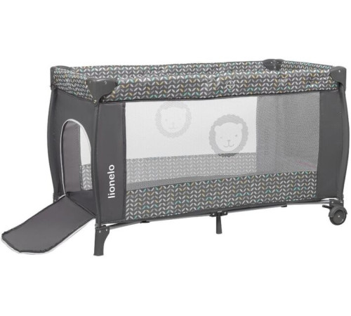 Ліжечко-манеж Lionelo Sven Plus Grey Scandi - сірий Ліжечко-манеж Lionelo Sven Plus Grey Scandi - сірий