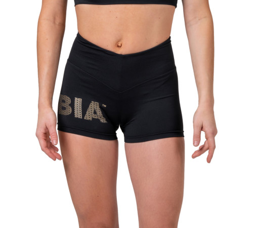 Жіночі шорти Nebbia Gold Print 828 - чорний/XS Жіночі шорти Nebbia Gold Print 828 - чорний/XS
