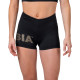 Жіночі шорти Nebbia Gold Print 828 - чорний/XS