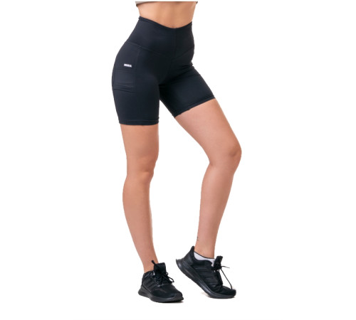 Жіночі шорти спортивні Nebbia Fit & Smart 575 - чорний/XS Жіночі шорти спортивні Nebbia Fit & Smart 575 - чорний/XS