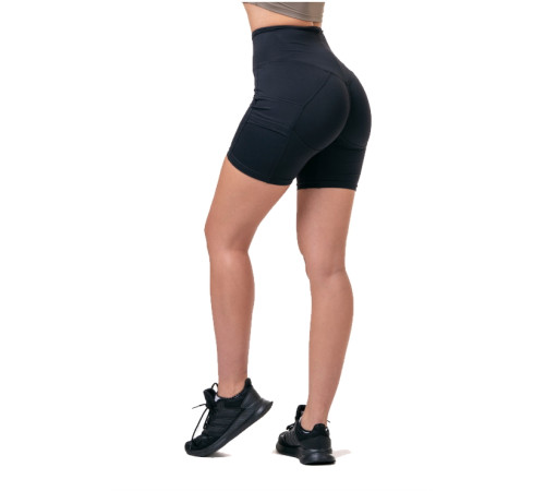 Жіночі шорти спортивні Nebbia Fit & Smart 575 - чорний/XS Жіночі шорти спортивні Nebbia Fit & Smart 575 - чорний/XS