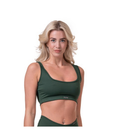 Жіночий топ, бюстгальтер Nebbia Miami Sporty Bralette 554 - зелений/S