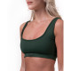 Жіночий топ, бюстгальтер Nebbia Miami Sporty Bralette 554 - зелений/S