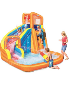 Надувний дитячий майданчик Bestway Turbo Splash Water Zone 365x320 см (53301)