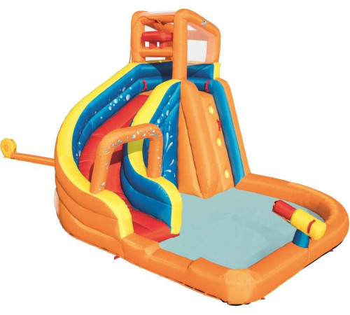 Надувний дитячий майданчик Bestway Turbo Splash Water Zone 365x320 см (53301)