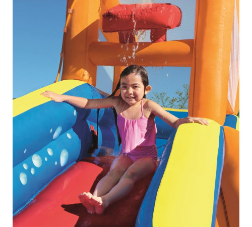 Надувний дитячий майданчик Bestway Turbo Splash Water Zone 365x320 см (53301)