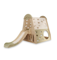 Дитяча гірка inSPORTline Climbino, 133,7 x 255,3 x 108 см, зелена