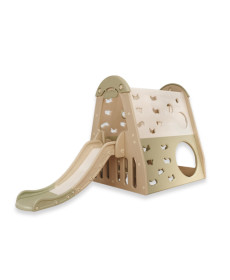 Дитяча гірка inSPORTline Climbino, 133,7 x 255,3 x 108 см, зелена