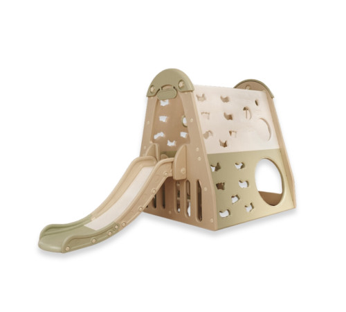 Дитяча гірка inSPORTline Climbino, 133,7 x 255,3 x 108 см, зелена