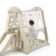 Дитяча гірка inSPORTline Climbino, 133,7 x 255,3 x 108 см, зелена
