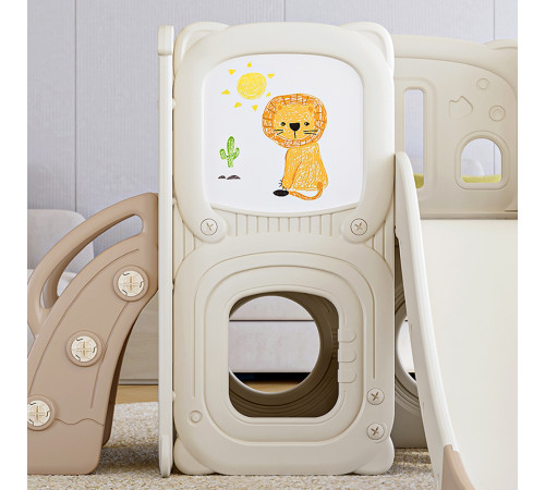 Дитячий ігровий майданчик Playground inSPORTline Nikino 123 x 201 x 207 см, бежевий