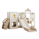 Дитячий ігровий майданчик Playground inSPORTline Nikino 123 x 201 x 207 см, бежевий