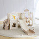 Дитячий ігровий майданчик Playground inSPORTline Nikino 123 x 201 x 207 см, бежевий