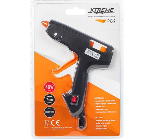 Клейовий пістолет Blow 7 мм 40 Вт PK-2 xtreme Клейовий пістолет Blow 7 мм 40 Вт PK-2 xtreme