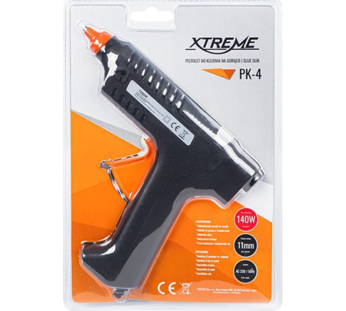 Клейовий пістолет Blow 11 мм 140 Вт PK-4 Xtreme Клейовий пістолет Blow 11 мм 140 Вт PK-4 Xtreme