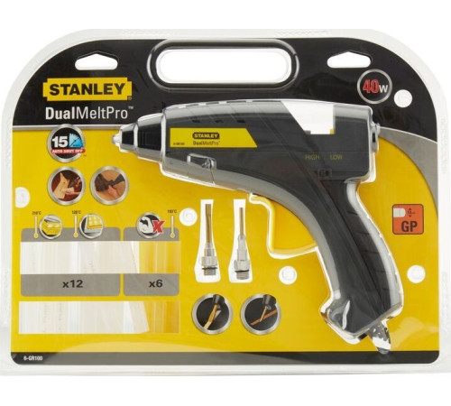 Клейовий пістолет Stanley PRO GR100 40Вт GLUE GUN