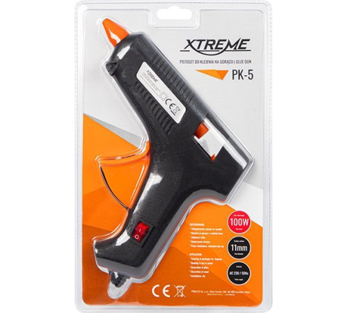 Клейовий пістолет Blow 11 мм 100 Вт PK-5 xtreme Клейовий пістолет Blow 11 мм 100 Вт PK-5 xtreme