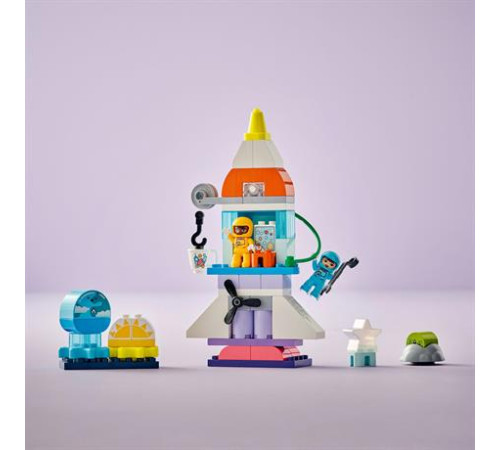 Конструктор LEGO DUPLO Town Пригоди на космічному шаттлі 3-в-1, 58 ел. (10422) Конструктор LEGO DUPLO Town Пригоди на космічному шаттлі 3-в-1, 58 ел. (10422)