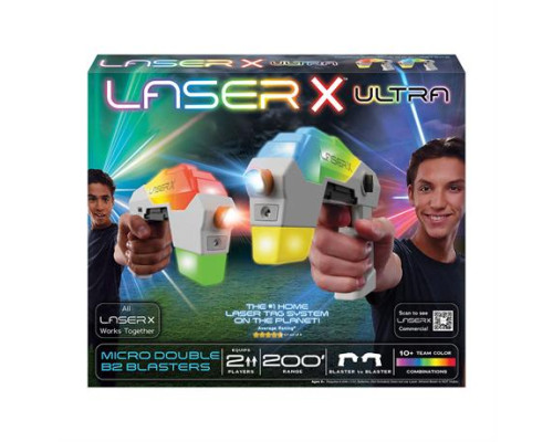 Набір для лазерних боїв Laser X Ultra Micro для двох гравців (87551)