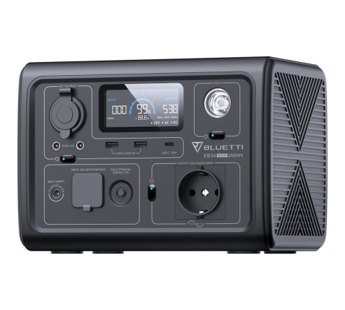 Зарядна станція Bluetti EB3A Portable Power Station Зарядна станція Bluetti EB3A Portable Power Station