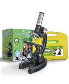 Мікроскоп Optima Beginner 300x-1200x подарунковий набір (MB-beg 01-101S)